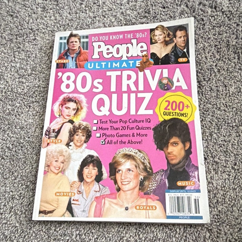 People Ultimate 80s Trivia Quiz Special Issue July 2024 #36 (English)