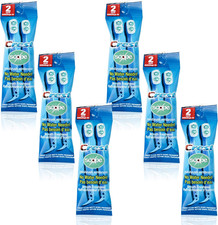 Mini Brushes-Disposable Toothbrushes with Toothpaste and Pick for Work or Trav