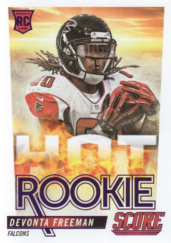 2014 Score Hot Rookies #HR25 Devonta Freeman - FB