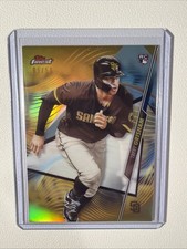 Trent Grisham 2020 Topps Finest RC GOLD /50 Padres Yankees