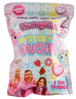 MushyKinz Mystery Mini 3 Pack Squishy Collectible Figures | eBay