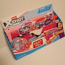 Zuru X-Shot Skins Water Gun UNICORN SPLASH Fast Fill 500ml 17ft Pink New Ages 5