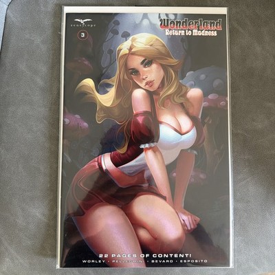 Wonderland Return to Madness #3C NM 2024  Zenescope