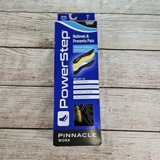 Powerstep ProTech Pinnacle Max Support Insoles Men's Large 16+