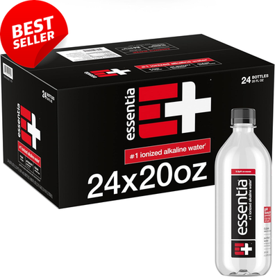 #ad Ionized Alkaline Water 9.5 pH 20oz 24 Pack Electrolytes Pure Taste $60.99