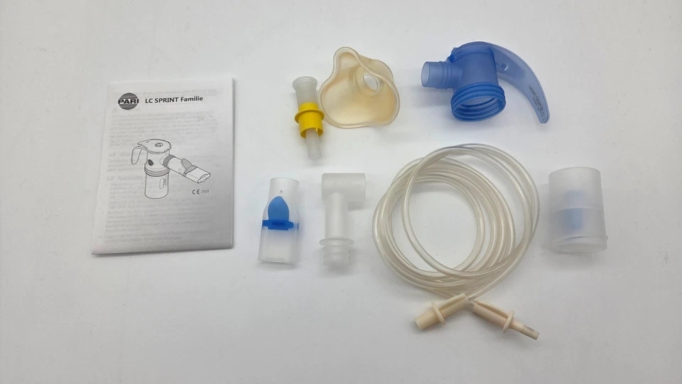 Pari Junior Boy SX Inhaliergerät Inhalator Vernebler viel Zubehör GEBRAUCHT/OVP - Bild 3 von 3