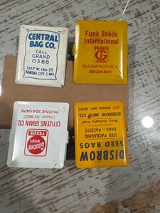 vintage advertising clips seed grain