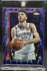 2025 Topps Chrome Basketball Purple Wave Refractor Chet Holmgren #134