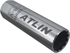 ATLIN 14mm Spark Plug Socket - Thin Wall Spark Plug Socket - Compatible with BMW
