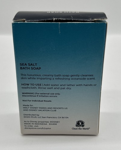 Disney Resorts DVC H20+ Beauty sapone da bagno al sale marino 2 once J1 - Foto 4 di 7