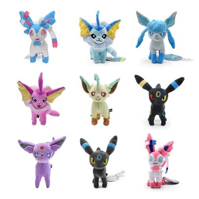 Pokemon Eevee Evolution Plush Toy Plushie Cute Soft Decorative Anime Eeveelution