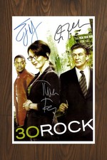 30 ROCK Signed Movie Poster 11x17 with COA - Authentic Memorabilia 30 ROCK Signed Movie Poster 11x17 with COA - Authentic Memorabilia