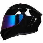 Full Face Motorcycle Helmet Street Bike Racing Helmet Tinted Visor Adult DOT 813