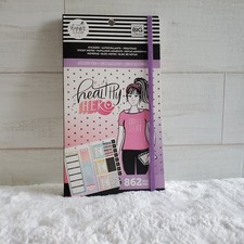 The Happy Planner Healthy Hero Accessory Book Read Description