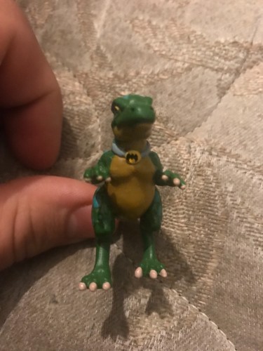 Minifigure Monster Rancher 2" Rex T.C.D.T. 1999 Playmates PVC - Foto 4 di 4