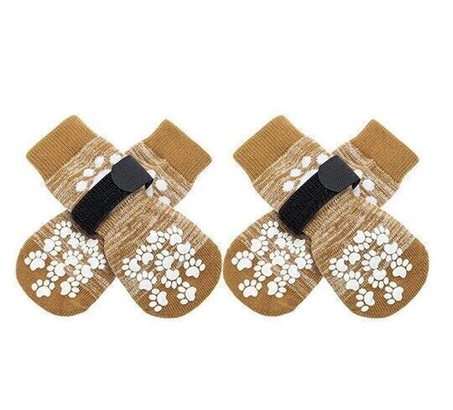Dog Socks for Small Puppy Anti-slip Pet Comfortable Warm Paw Protector Outdoor♤ - Picture 14 of 14