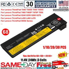 ✅LOT 68 Battery for Lenovo ThinkPad T440 T440s T450 T450S X240 X260 X270 L460