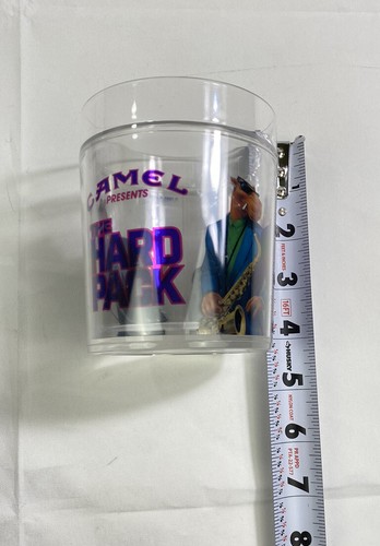 VTG Lot of 6 Camel The Hard Pack Joe Tumbler Plastic Cup/Glass Cigarette 1991! - Picture 11 of 13