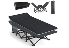 Colchon De Cama Viaje Portatil Plegable Para Cuna Camping Con Bolsa Transporte