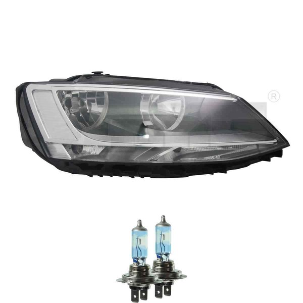Scheinwerfer Links H7/H7 FüR VW Jetta IV 162 163 Inkl. Osram Lampen-image