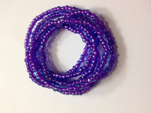 Buy 2 get 1 FREE multi color glass seed beaded stretch bracelets multistrand - Picture 4 of 8