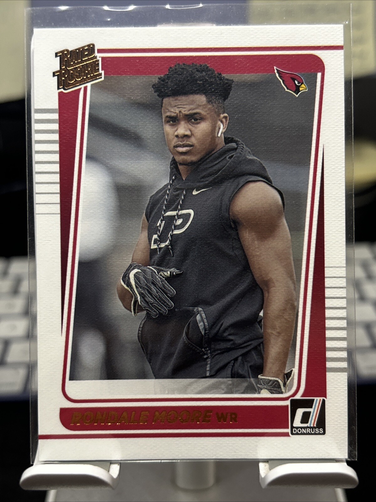 2021 Donruss - Rated Rookies Portrait #270 - Rondale Moore - Arizona Cardinals