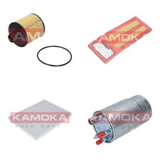 KAMOKA Inspektionspaket Filterset für Fiat Doblo Kasten/Kombi 1.3 D Multijet