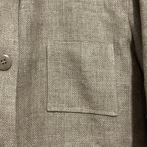 Vintage Harve Benard By Benard Holtzman 100% Linen Jacket Coat Laced Up Sleeve 8 - Picture 17 of 20