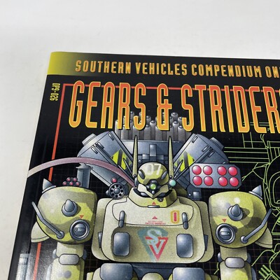 Heavy Gear - Southern Vehicles Compendium One - Livre Jeu De Rôle - Occasion Bon état