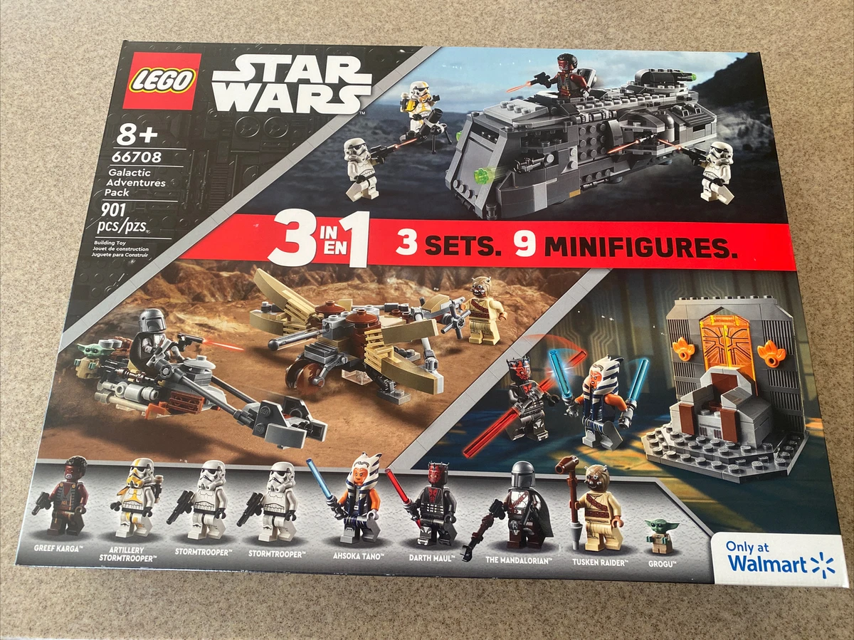 LEGO Star Wars Galactic Adventures Pack 66708 3-in-1 Building Toy