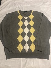 Men  s 100 Cotton Cedarwood Jumper Size Large Great Condition H 