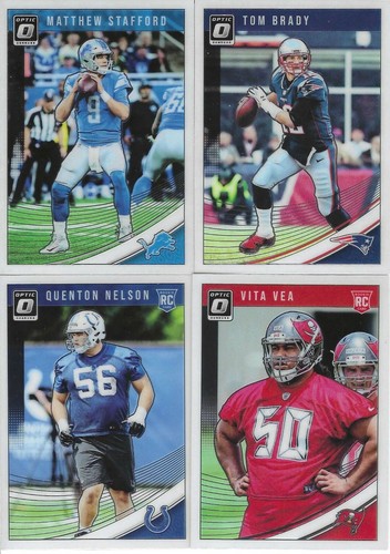 2018 Donruss Optic Football - BASE & ROOKIES - Pick & Choose - Fill Ur Set! - Bild 1 von 113