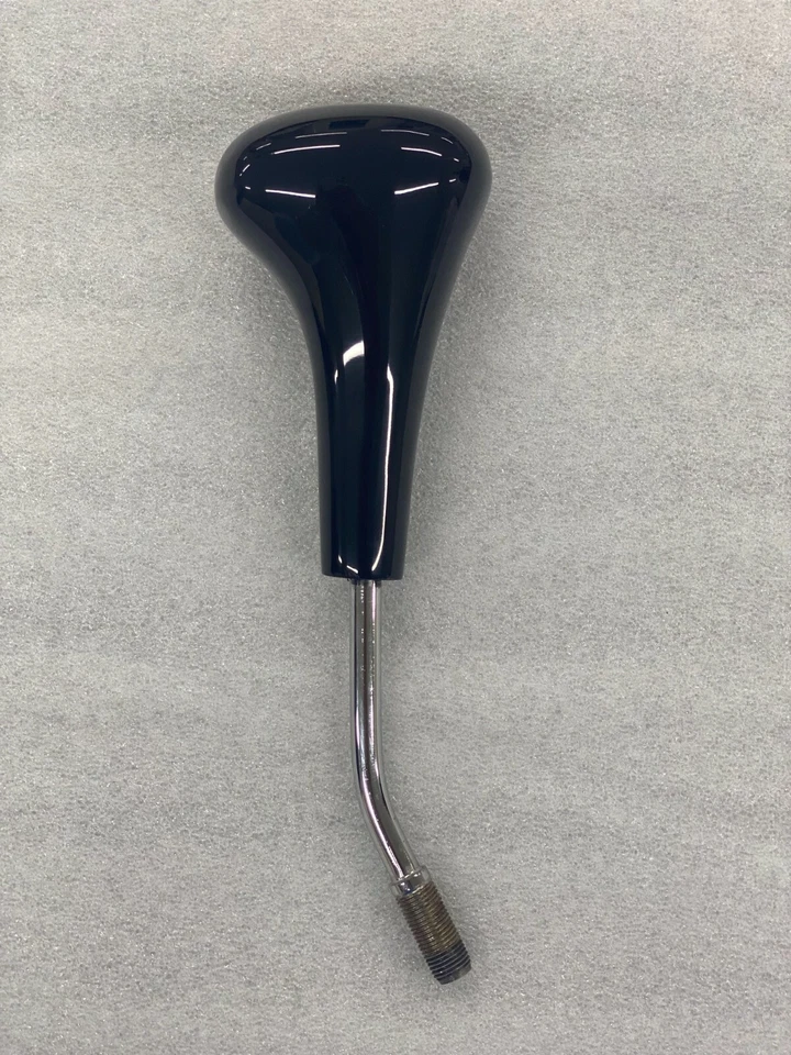 For Mercedes Automatic Transmission W124 Piano Black Shift Knob Burl Wood - Image 3 of 4