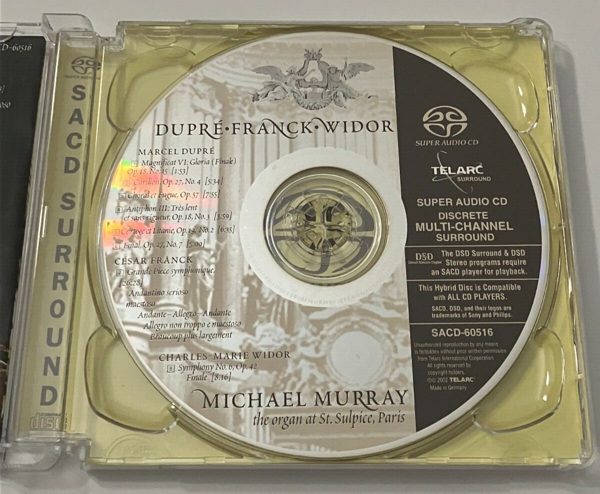 マック Michael Murray – The Organ At St. Sulpice, Paris (SACD, 2002