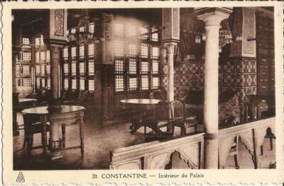 Constantine, ALGERIA - Palace Interior