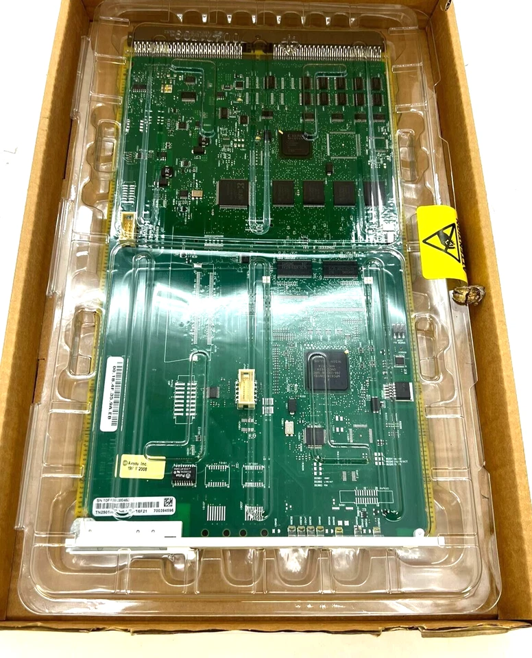 Lote de 4: Nueva Tarjeta de Anuncio Avaya TN2501AP P/ID: 700394596 Caja Abierta Genuina Foto 2 de 3