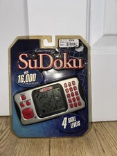 Sudoku Puzzle Hand Held Electronic Game 16000 Puzzles,Excalibur Electronics