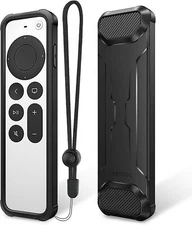 Protective Case for Apple TV Siri Remote Anti Slip Shockproof Soft TPU Cover