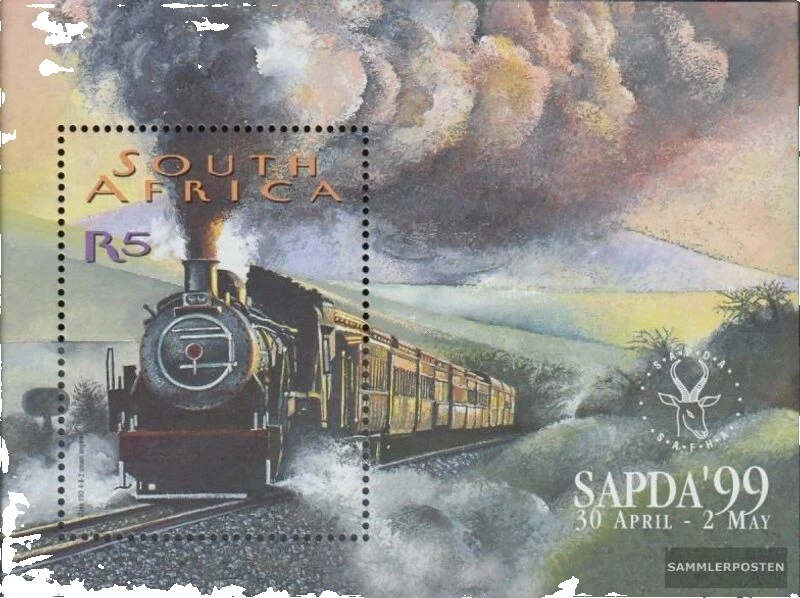 Trenes y ferrocarriles sellos de Sudáfrica (1961-presente)