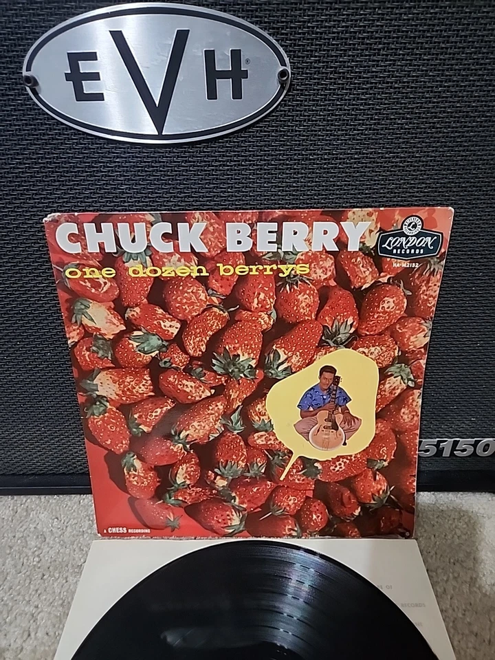Chuck Berry One Dozen Berrys Lp Vinyl OG 1st 1958 UK Press Chess/London Mono VG - Image 2 of 4