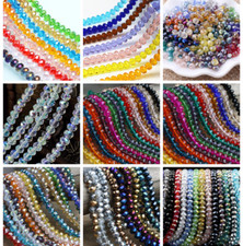 new 200pcs 4mm Crystal flat Loose spacer beads brown crystal Beads