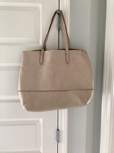 j crew tote leather