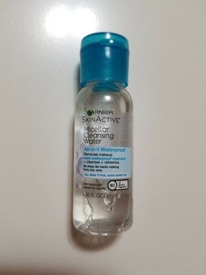 garnier fructis makeup remover