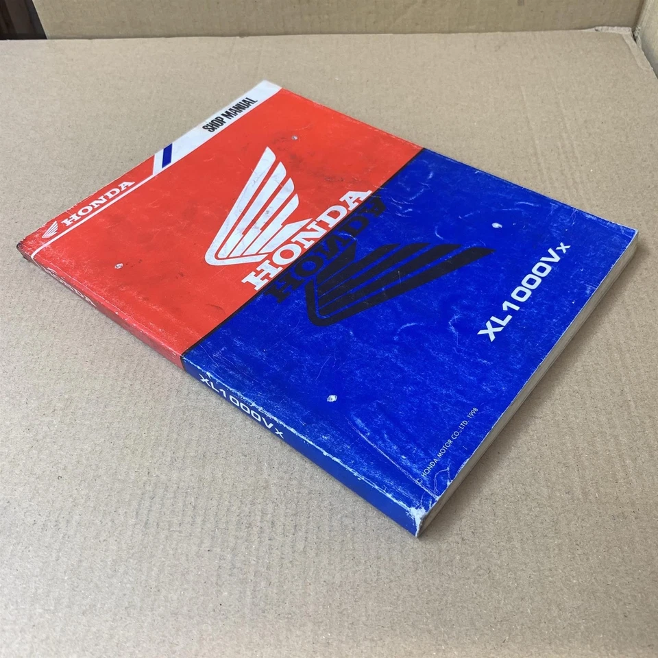 Honda XL1000 V X Genuine OE Workshop Manual Service Repair Manual 62MBT00 - Image 2 of 4