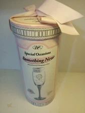 Epic Products Something New Bridal Hand-Decorated Champagne Flute, Multicolor