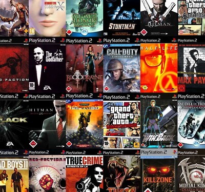 Playstation 2 Spiele Auswahl PS2 Retro Spielesammlung Game Singstar Fifa Fantasy
