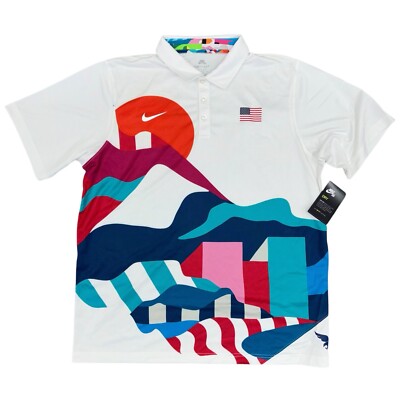 Nike SB x Parra USA Federation Kit Polo Shirt SAMPLE, Size XL NWT CK4898-100