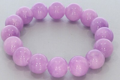  Mashan Jade Flieder 12mm Kugel Schmuck Edelstein Armband 12S201  - individuelle