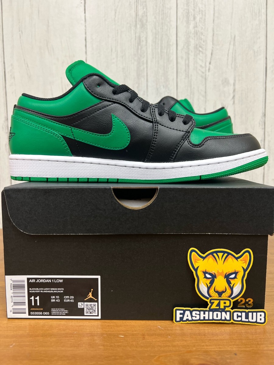 Air Jordan 1 Low Lucky Green 553558-065 Men Size 8-13 | eBay