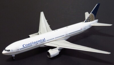 Gemini 1/400 B777-200ERコンチネンタル航空 Gemini Jets Continental Airlines B777-200ER. N37018. 1:400 Scale